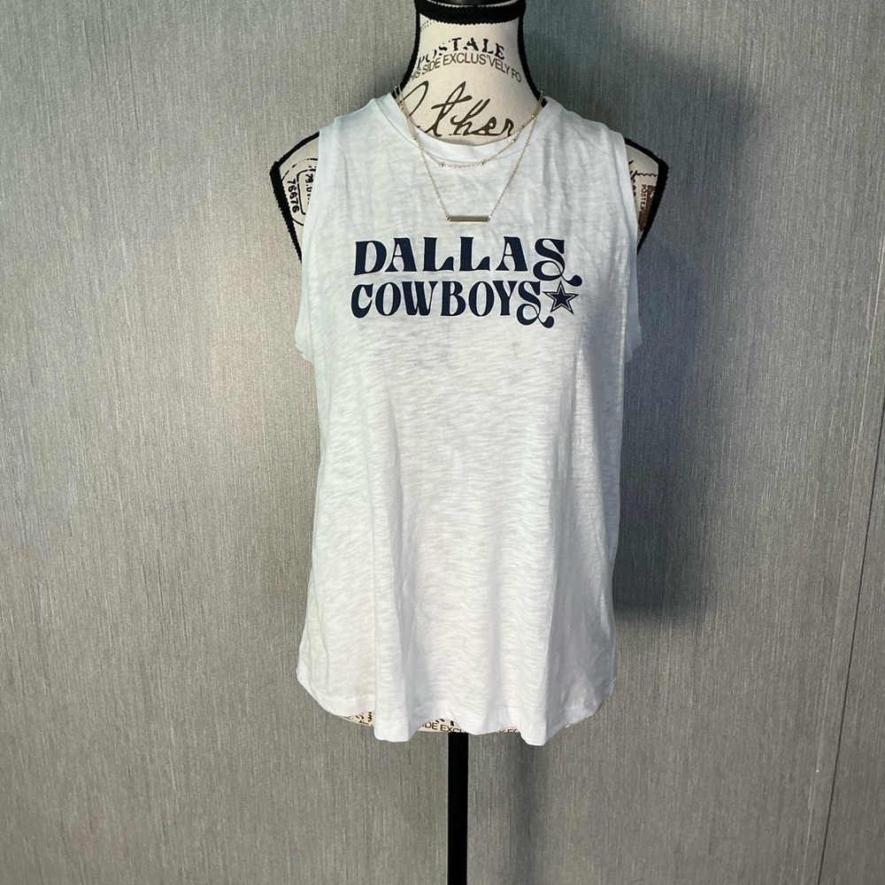 NFL Women's White Tank Top Size Medium